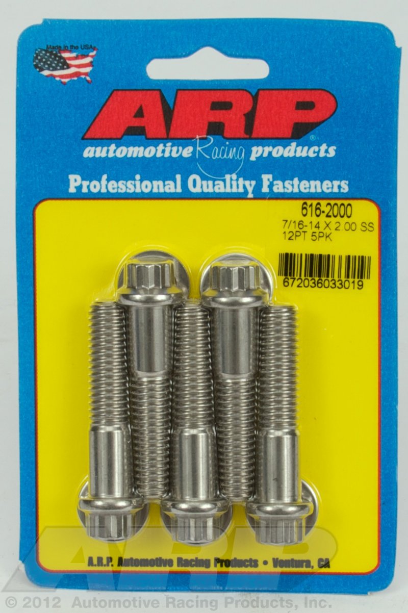 616-2000 ARP SS Bolt