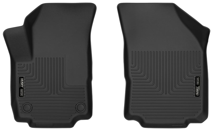 Husky Liners Floor Mats X-act Contour | Fits 2021-2024 Ford Mustang Mach-E | Front Row, 2-pc Black - 52241