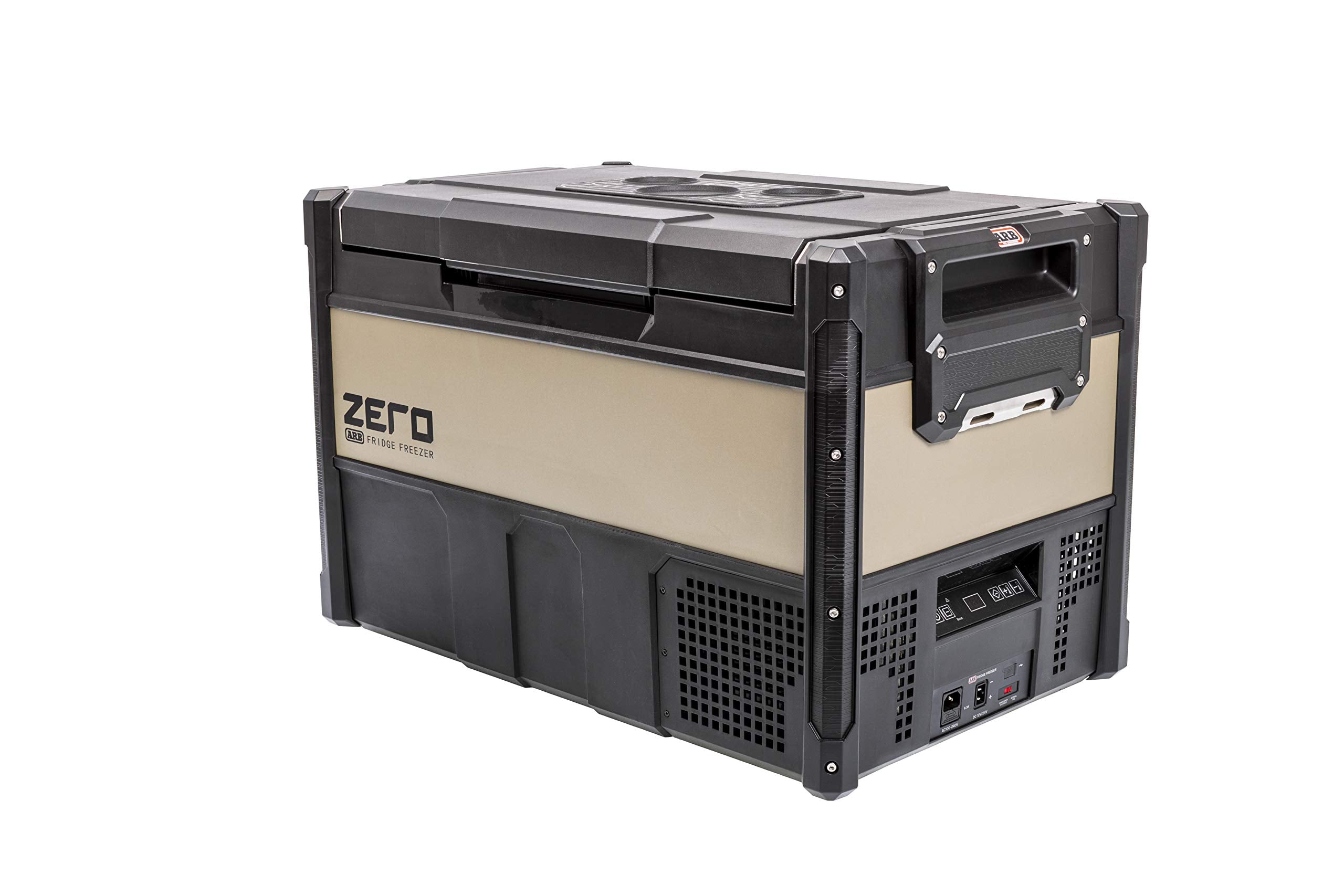 ARB Portable Fridge Freezer Model ZERO 10802602 Single Zone 63QT, Bluetooth Controlled, 12/110V for Car, Boat, Truck, SUV, RV, Ideal for Camping