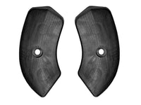 C5ZZ-6561692-3B Scott Drake 1965-1967 Seat Hinge Covers Black
