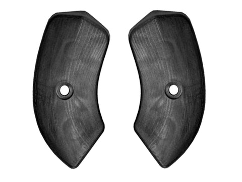 C5ZZ-6561692-3B Scott Drake 1965-1967 Seat Hinge Covers Black
