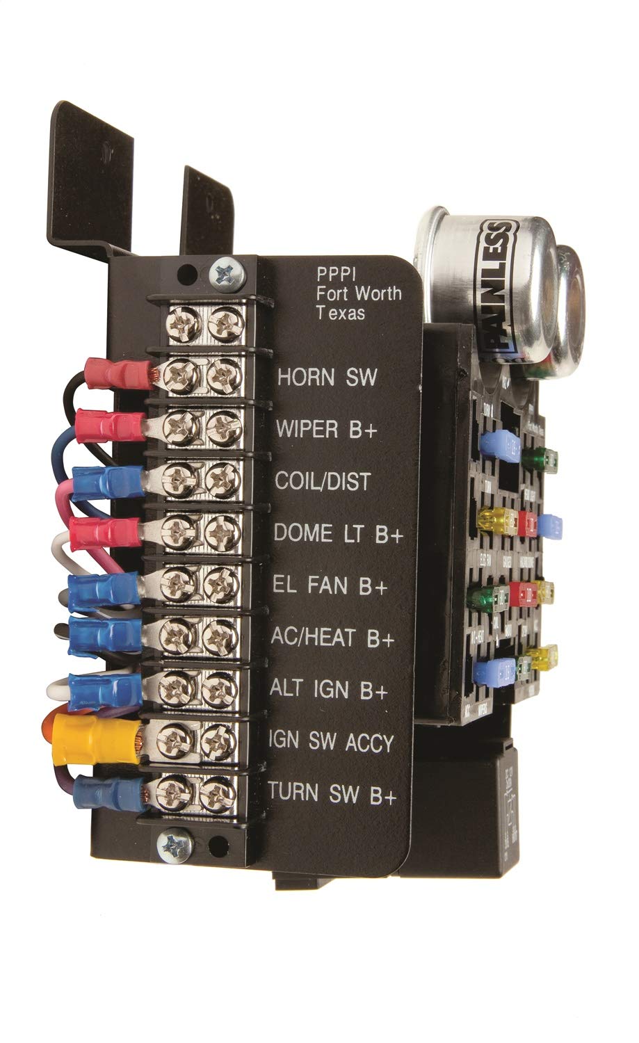 30001 Painless Performance Universal Pre-Wired 14-Circuit Fuse Block