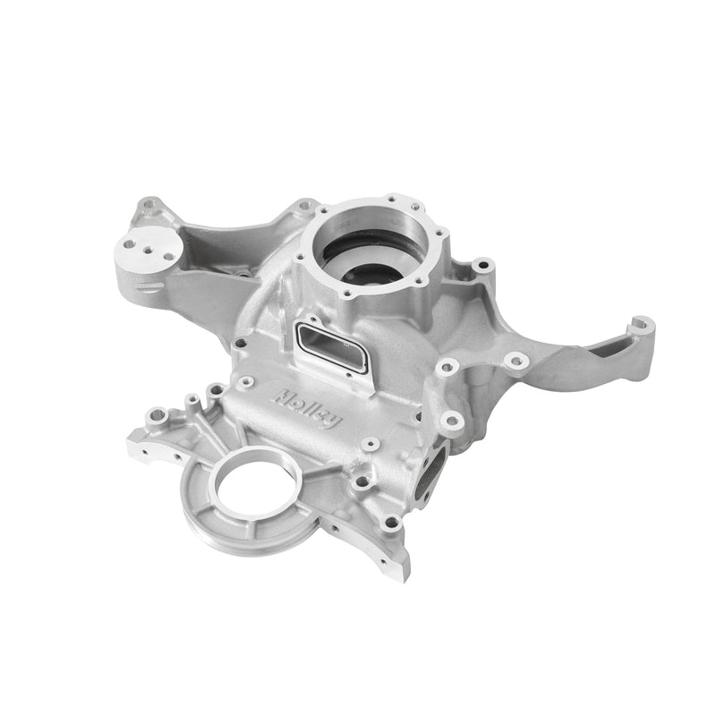 20-370 Holley Mid-Mount Complete Accessory Drive System - Natural Finish