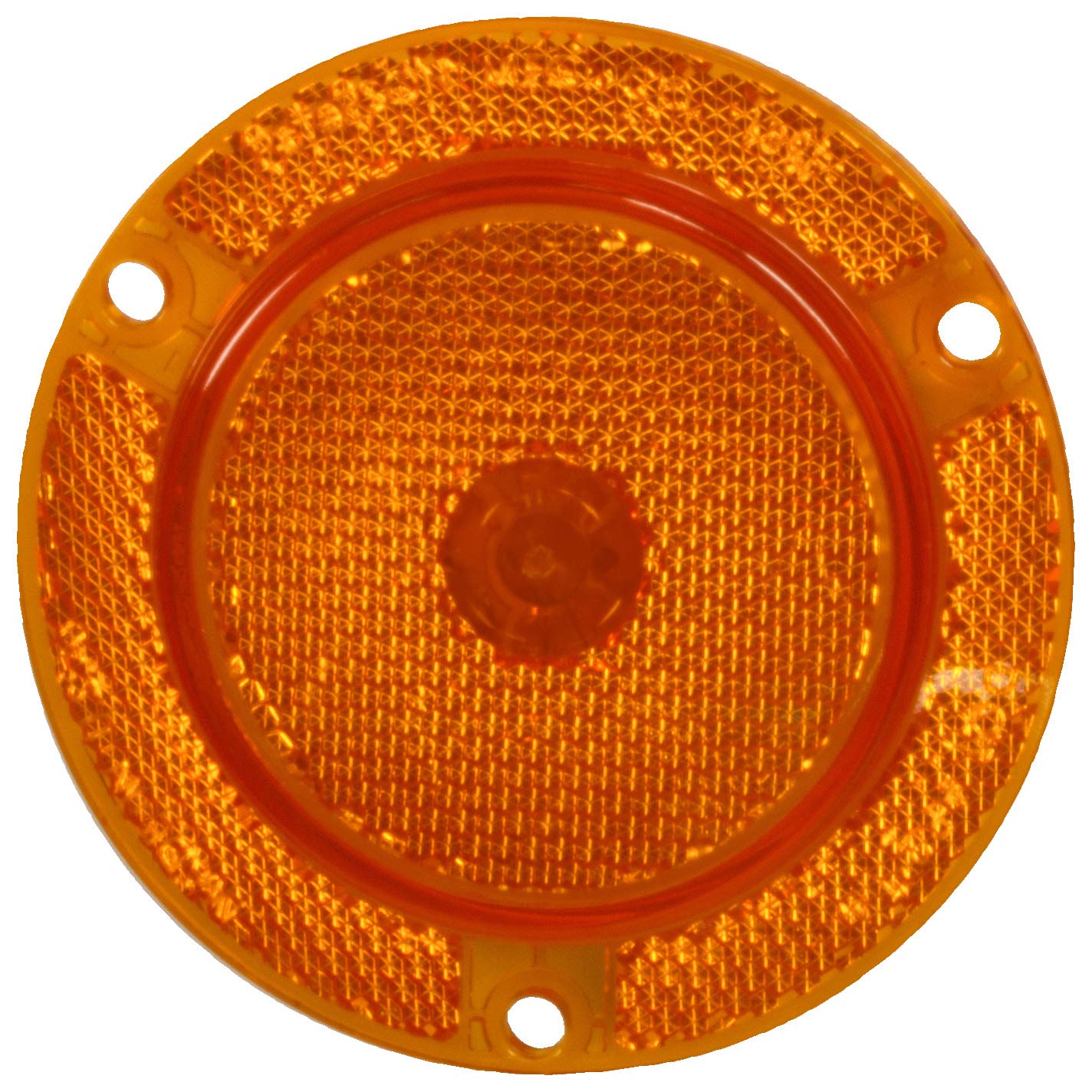 Peterson M143FA Marker/Clearance Incandescent, P2, Round, W/Flange, W/Reflex, 2.5"