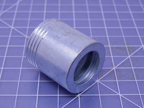 GlobalSpiral Couplings Gates 8GS1F-4, GS Ferrule for 4-Spiral Hose, Zinc Plated Carbon Steel, 1.44", 1/2" ID (Pack of 5)