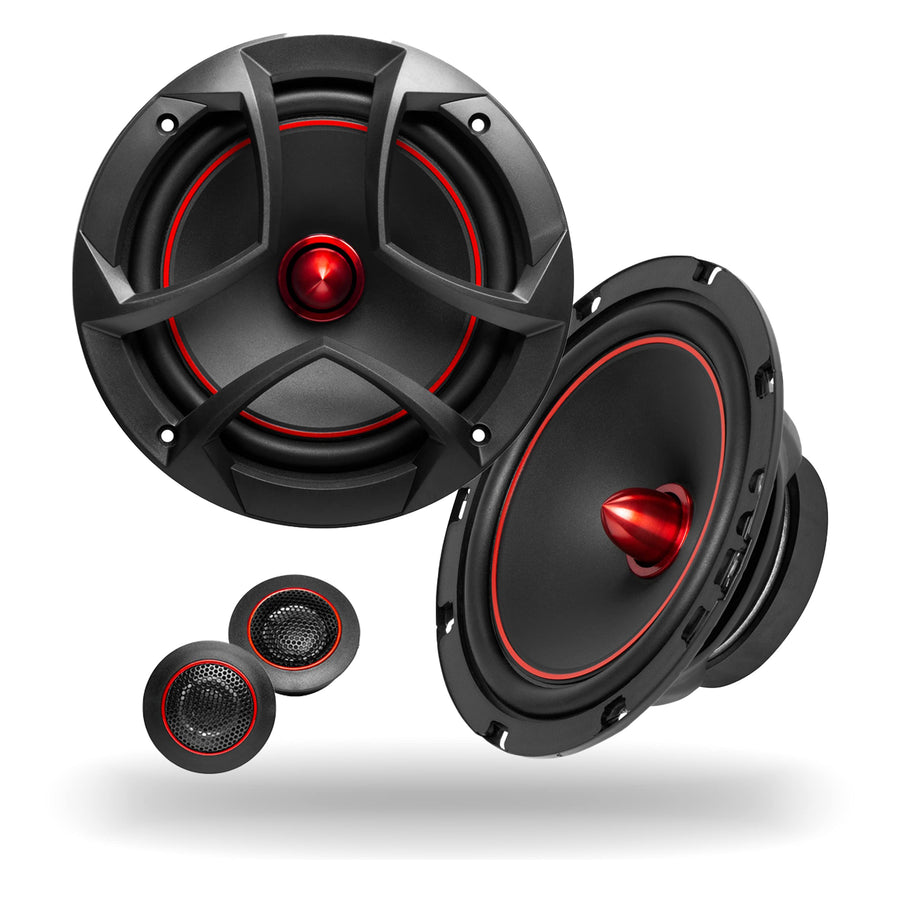 Sound Storm Laboratories 6.5 Inch CG65C Component Car Speakers - 350 Watts Per Pair, 2 Way, Sold in Pairs