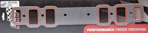 Intake Manifold Gasket SCE, 0.062 in Thick, 1.5 x 2.575 in Rectangular Port, Composite, compatible with Oldsmobile V8, Pair