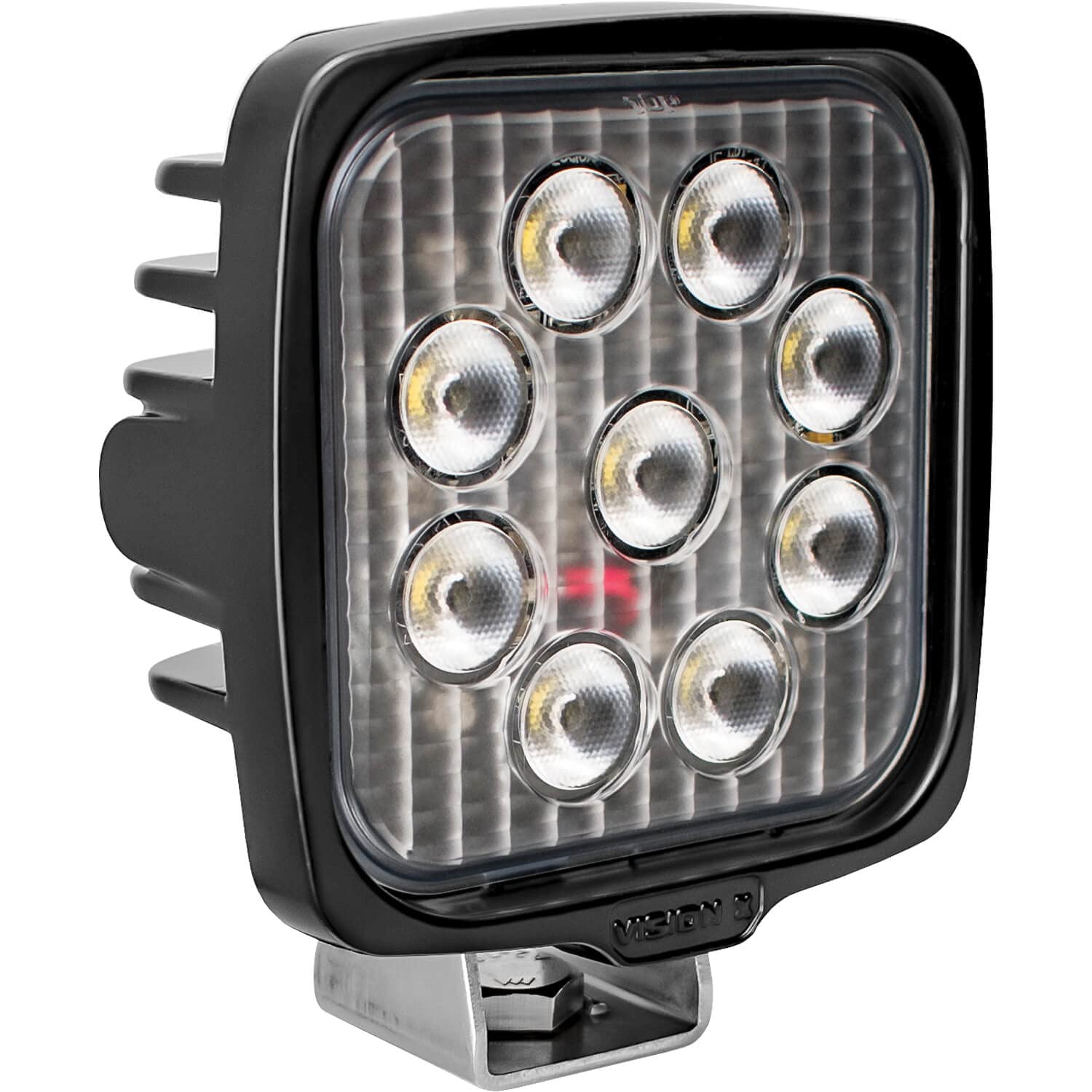 Vision X VL- Series Lighting VWS050940 Work Light (Square/Nine 5-WATT LEDS/40 Degree Flood Pattern/Deutsch Connector)
