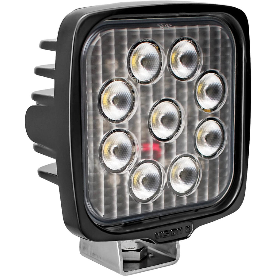 Vision X VL- Series Lighting VWS050940 Work Light (Square/Nine 5-WATT LEDS/40 Degree Flood Pattern/Deutsch Connector)
