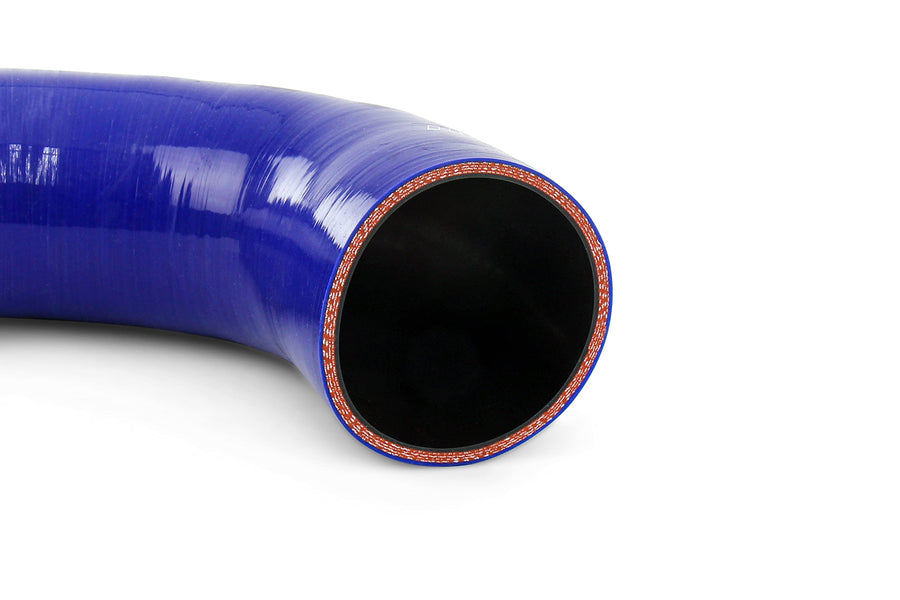 HPS Performance Blue Silicone Reinforced Intercooler Hose Boots Kit Compatible for 1995-1998 Nissan Skyline GT-R R33 RB26DETT, 57-2097-BLUE