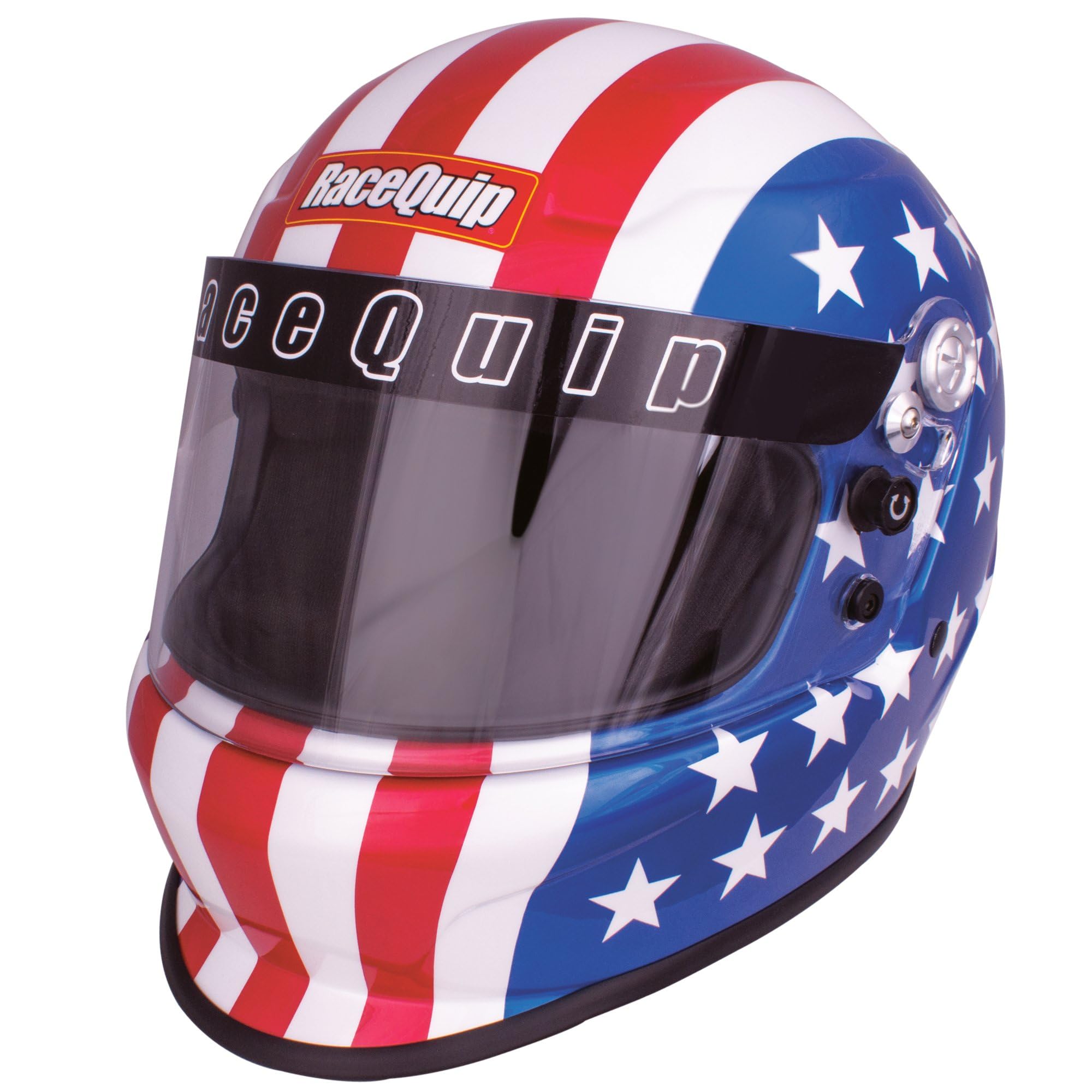 RaceQuip Auto Racing Helmet Full Face Model SFI 24.1 Pro Youth Junior Kids America Graphic 2261296