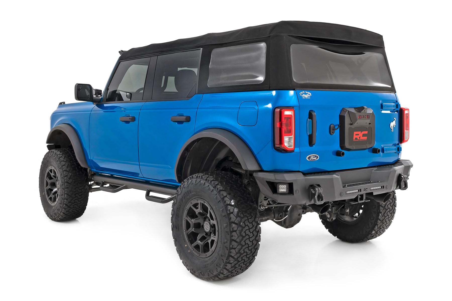 Rough Country Dual Outlet Performance Exhaust for 2021-2024 Ford Bronco - 96020