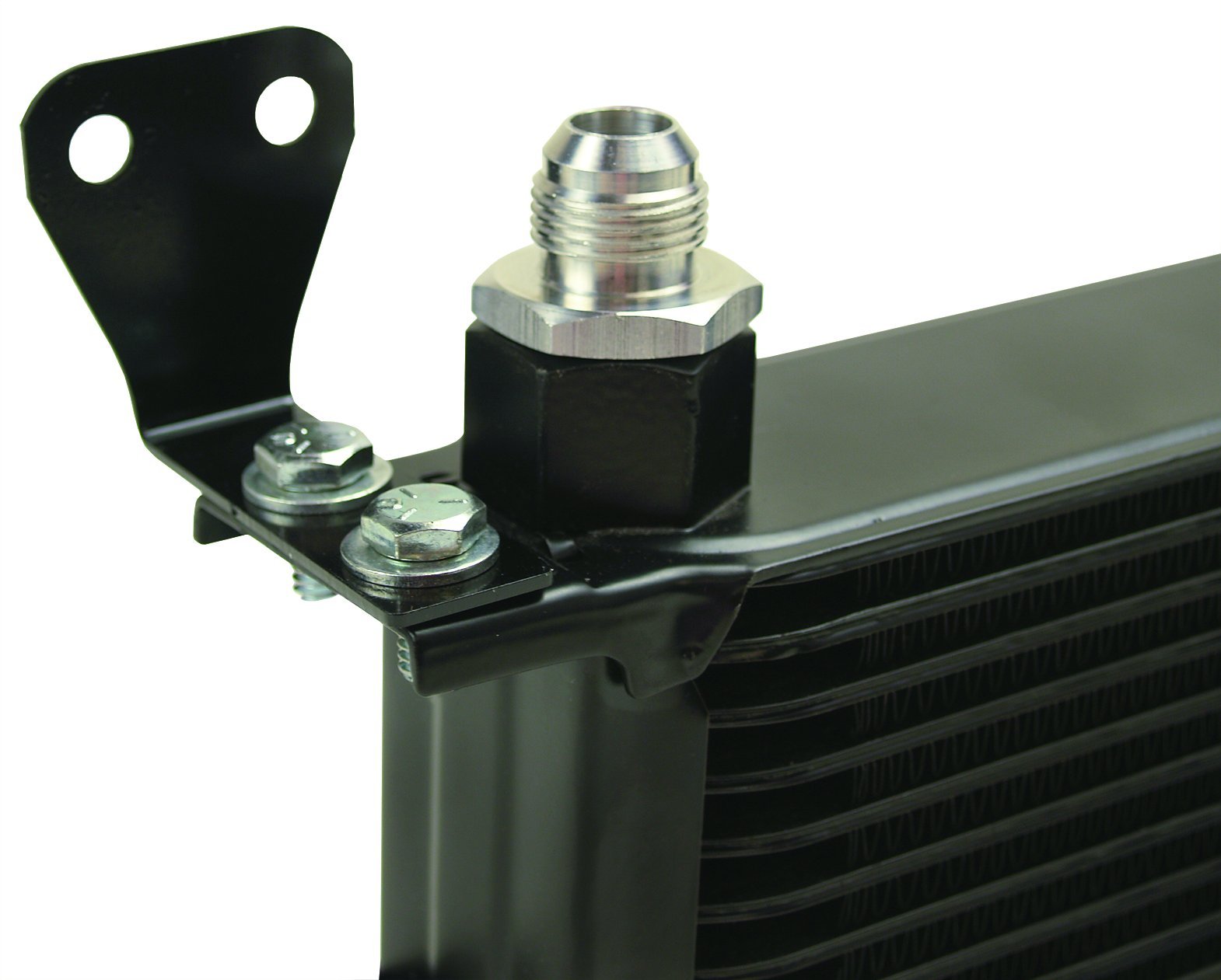 50020 Derale Stacked Plate Cooler Mounting Bracket Kit 10 Row Core