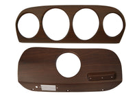 Deluxe Walnut Dash Inserts Scott Drake C9ZZ-10838-WMIK