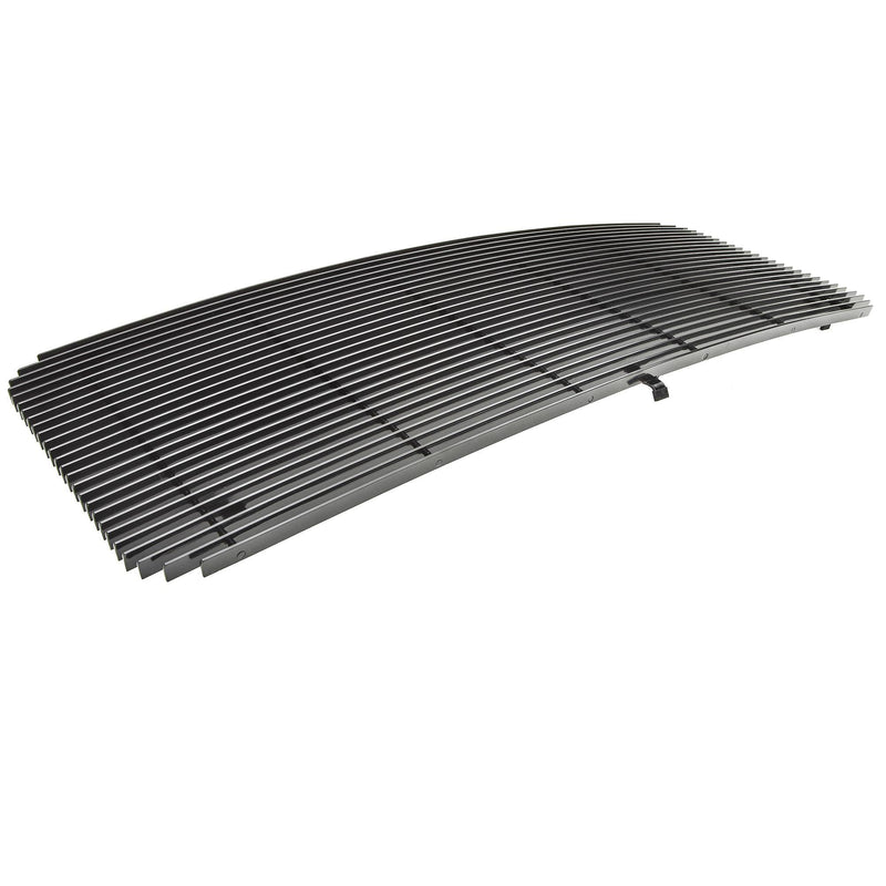 Horizontal T-Rex 20546B Aluminum Black Finish Billet Grille Insert for Ford Super Duty