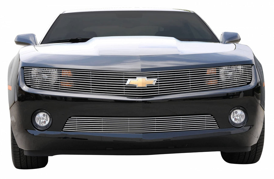 20027 T-REX Grilles Horizontal Aluminum Polished Finish Billet Phantom Grille Overlay for Chevrolet Camaro
