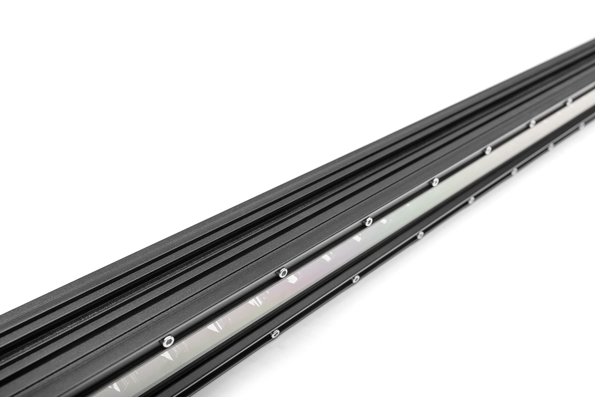 50" Rugged Ridge Light Bar, Single Row | Black | 15209.14 | Fits Universal