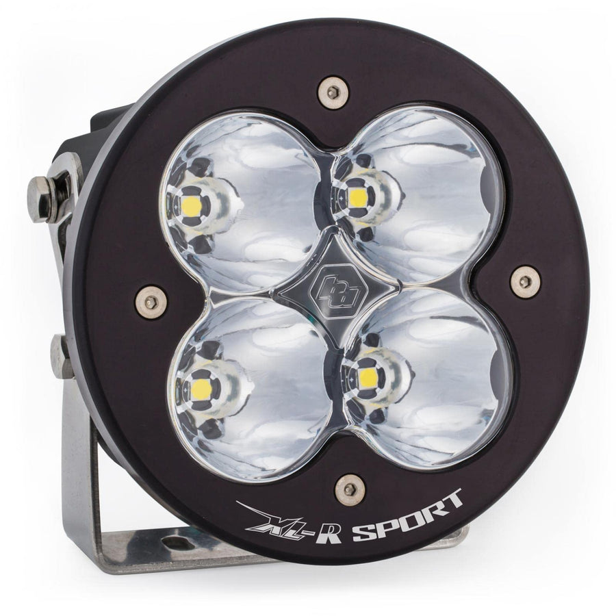 Baja Designs LED Light Pod XL-R Sport for Jeeps, Off Road 4x4, Trucks, UTV - High Speed Reflector for Longer Beam (Spot; Clear)