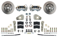 Front Disc Brake Conversion Kit LEED BRAKES Spindle Mount
