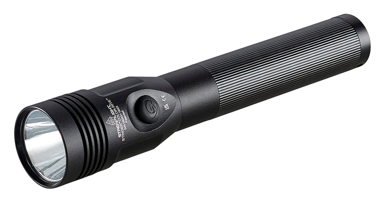 Stinger 500-Lumen Streamlight Color-Rite Rechargeable Flashlight Without Charger, Black