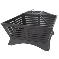 GHP Group Pleasant Hearth OFW380S fire Pit, Black