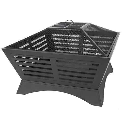 GHP Group Pleasant Hearth OFW380S fire Pit, Black