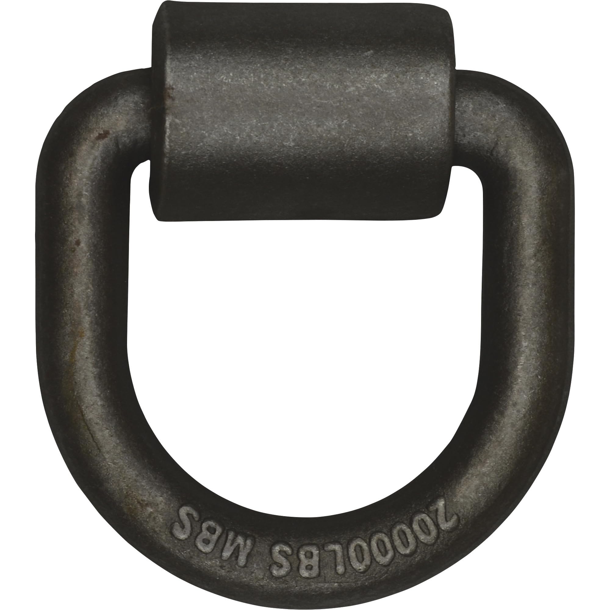 Weld On Heavy Duty Forged D-Ring, 3/4" Diameter, 3" x 3" 20,000 lb 1 Pk