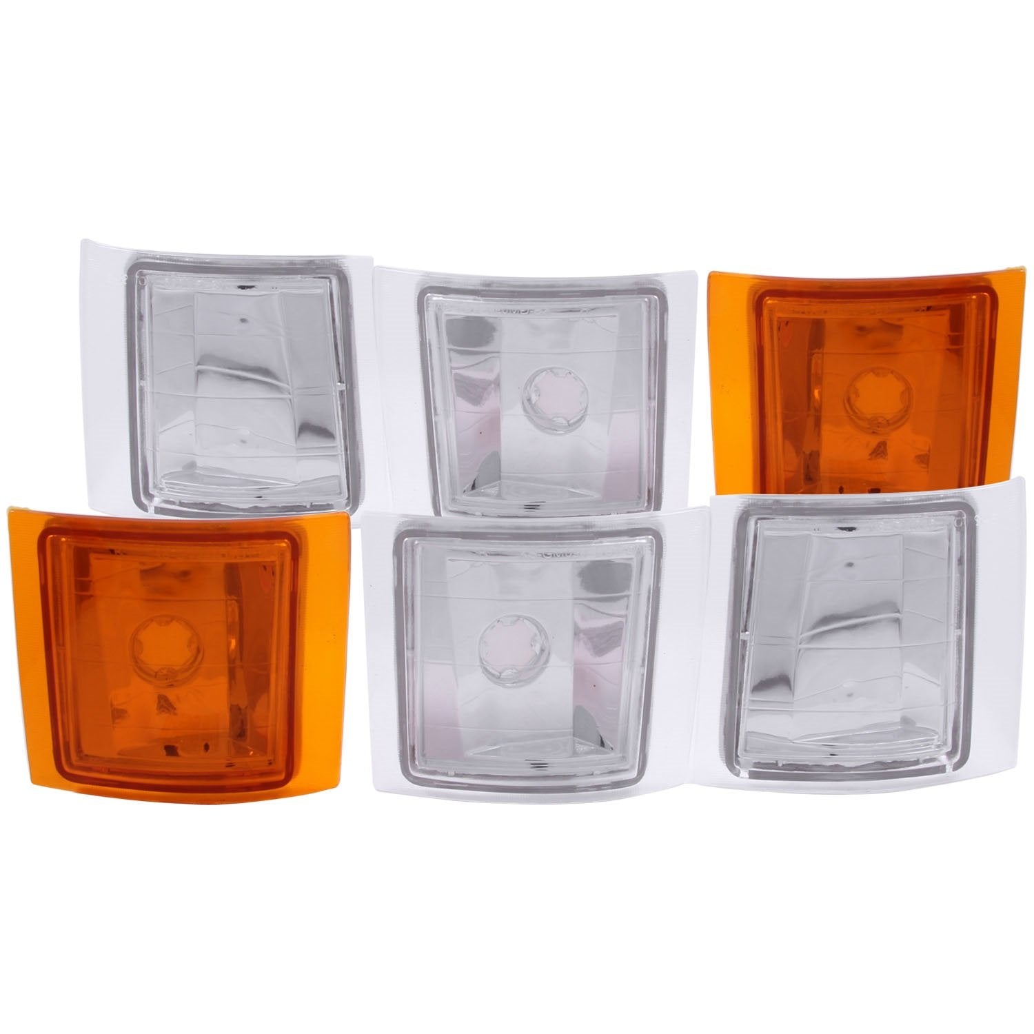 Chevrolet Anzo USA 521023 4 Euro/2 Amber Corner Light Assembly - (Sold in Pairs)