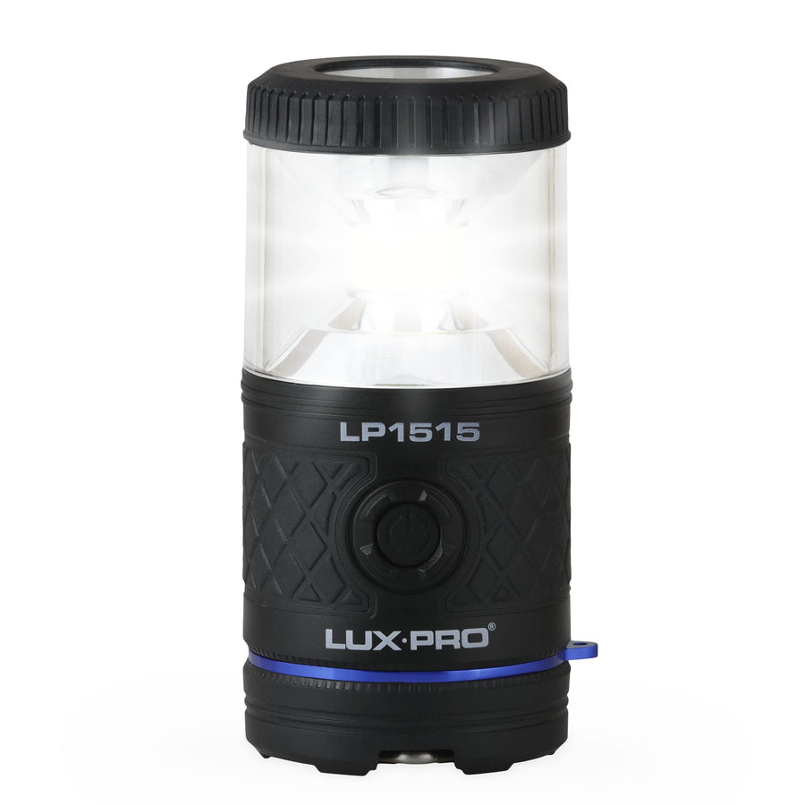 Camping LUXPRO Waterproof, Floating Rugged LED Lantern w/340 Lumens - LP1515