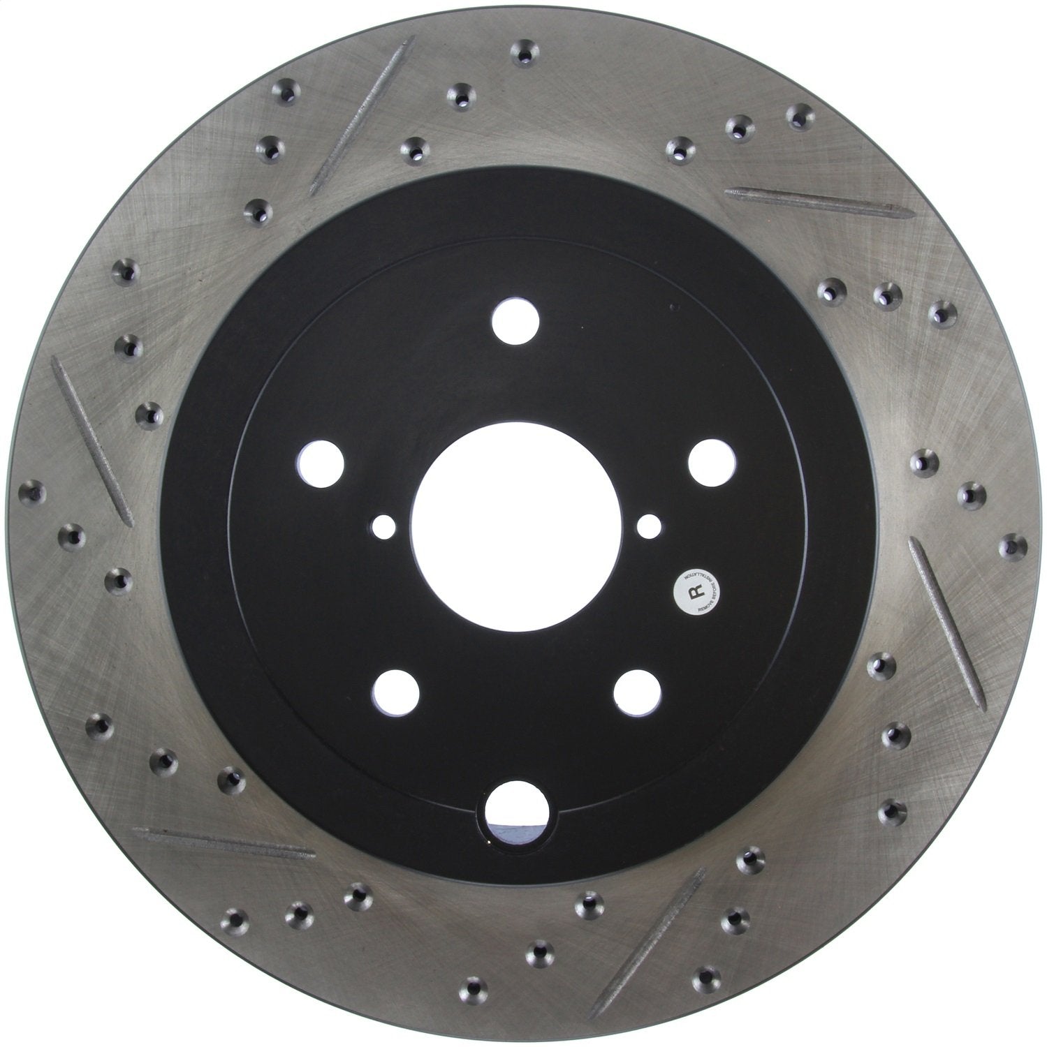 Sport Drilled/Slotted Brake Rotor StopTech 127.47030R (Rear Right), 1 Pack