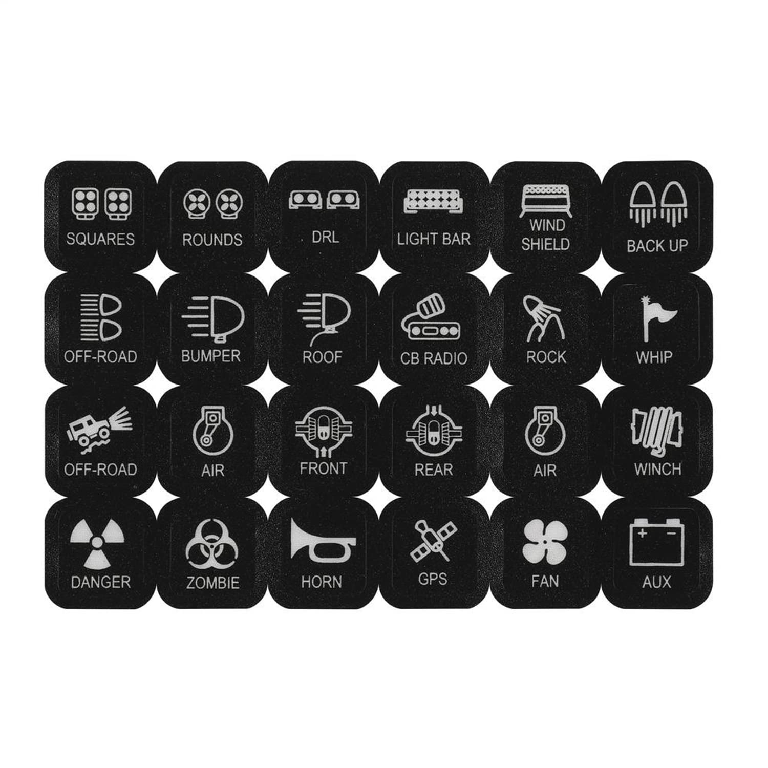 Ss6 Pro Comp 6-Way Universal Switch Panel 76201
