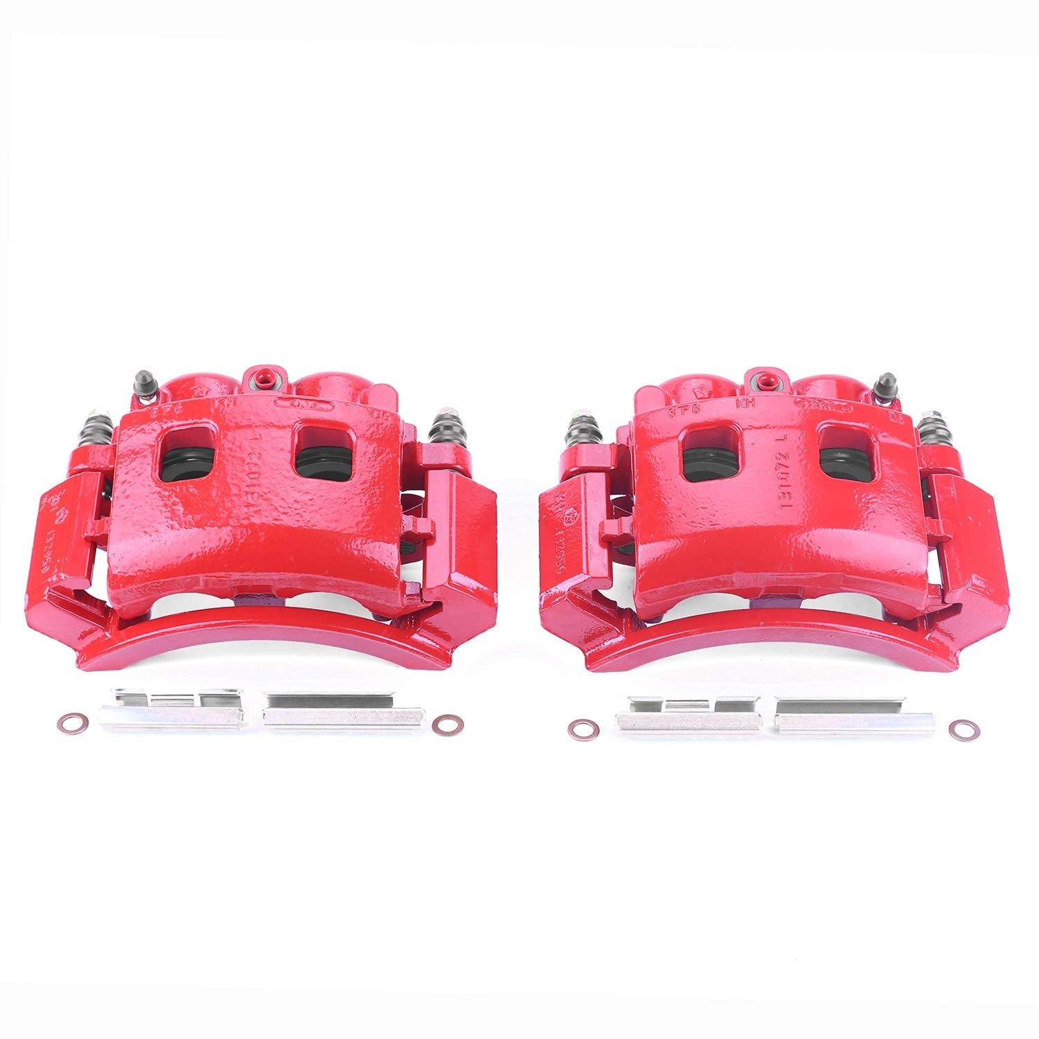 Power Stop S4762A Powder Coated Front Caliper Pair For Dodge Ram 1500 2000-2001 [Model Specific]