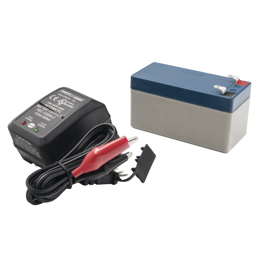 Battery Pack and Charger Kit AutoMeter 9217, 12V, 1.4Ah