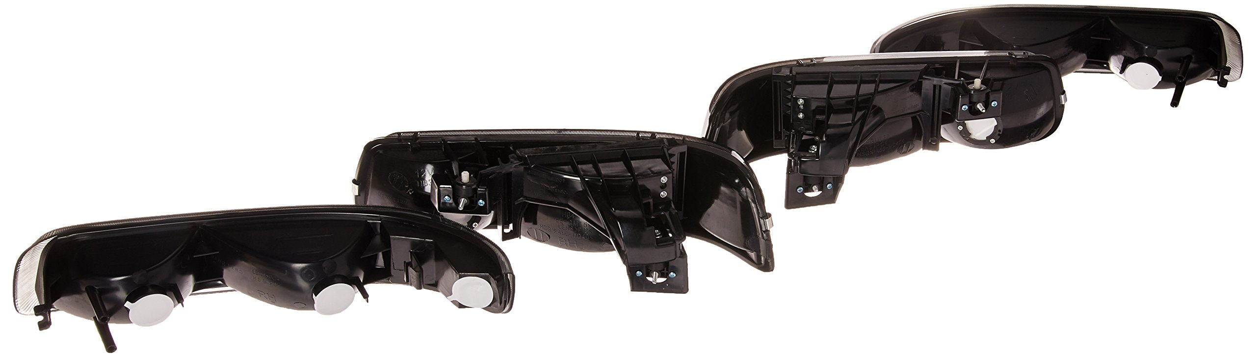 Chevy Silverado Headlight Xtune HD-JH-CSIL99-SET-BSM
