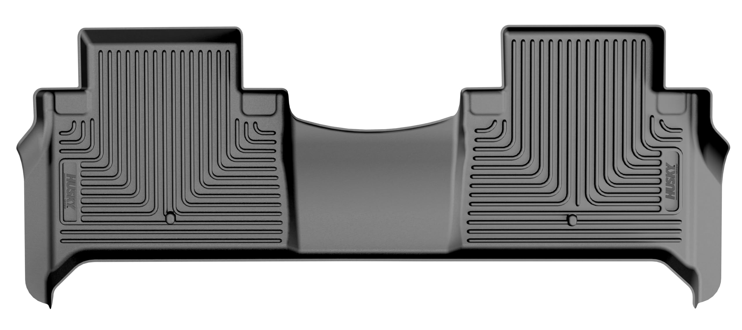 Weatherbeater Husky Liners Floor Mats | Fits 2025 Infiniti QX80; 2025 Nissan Armada | 2nd Row, 1-pc Black - 11731