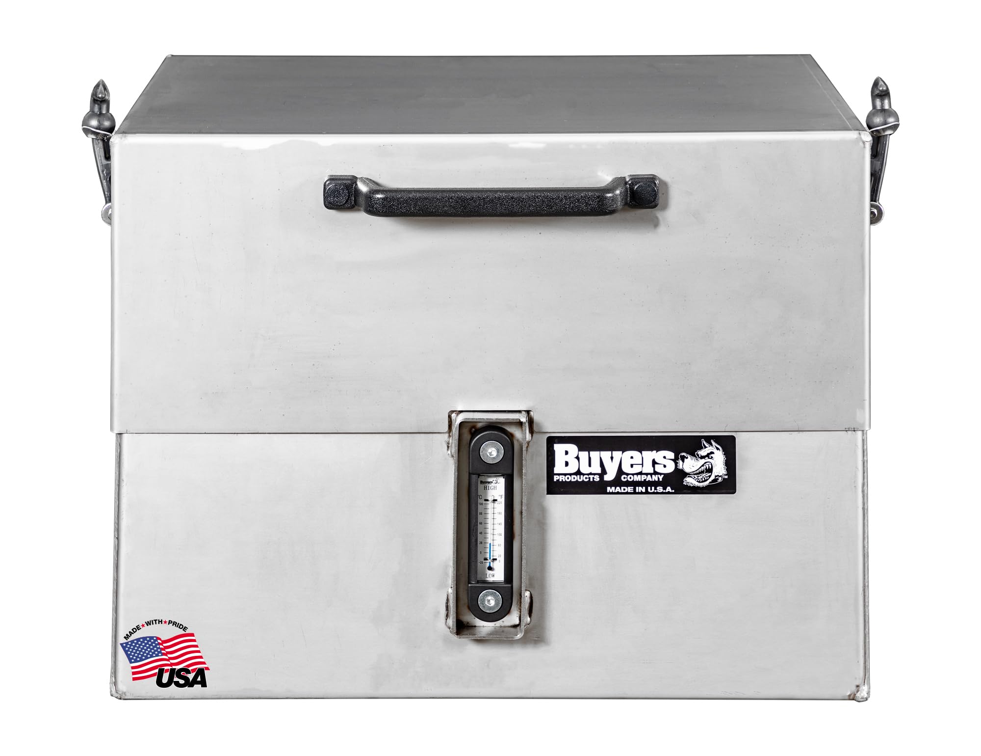 15 Gallon Buyers Products Stainless Steel Hydraulic Reservoir - Compact Version