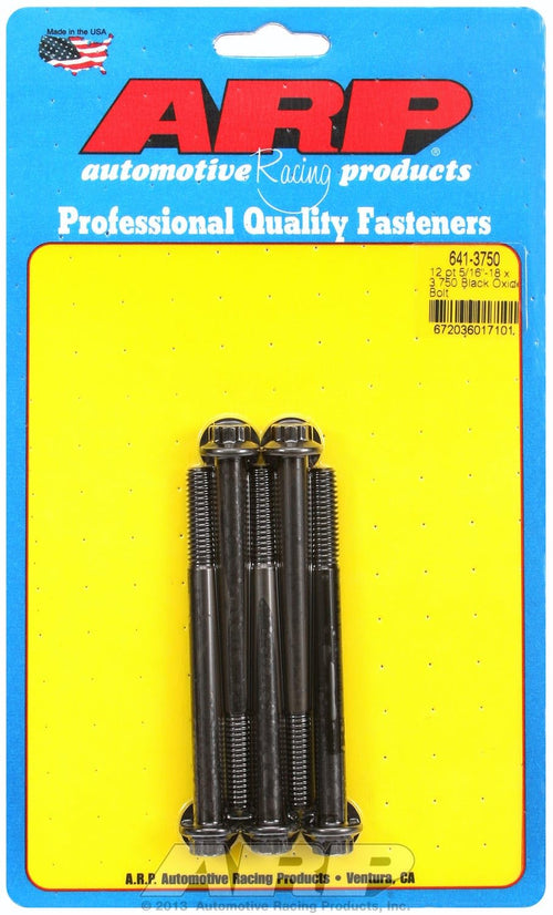 Black ARP (641-3750) Oxide Bolt
