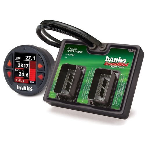 03-07 Ford F-250/F-350 Banks Power 6.0L Economind Diesel Tuner w/Banks iDash-1.8 (61421)