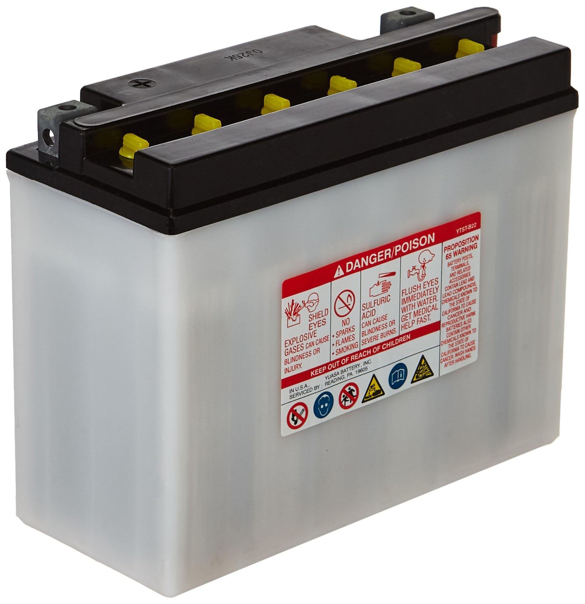 Y50N18L-A Yuasa YUAM2218Y Battery, multi-colored