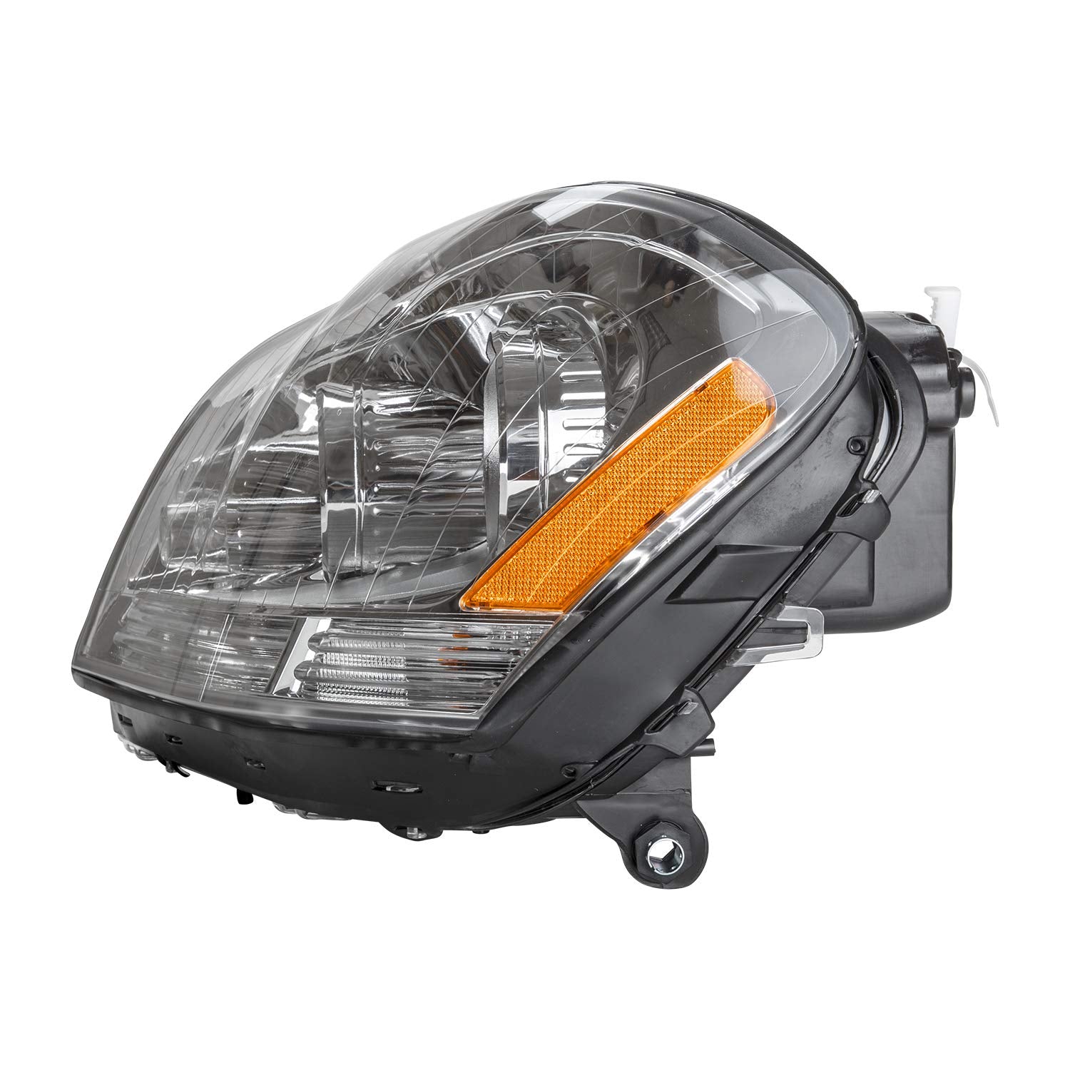 Left TYC Headlight Assembly Compatible with 2007-2012 Mercedes Benz GL class