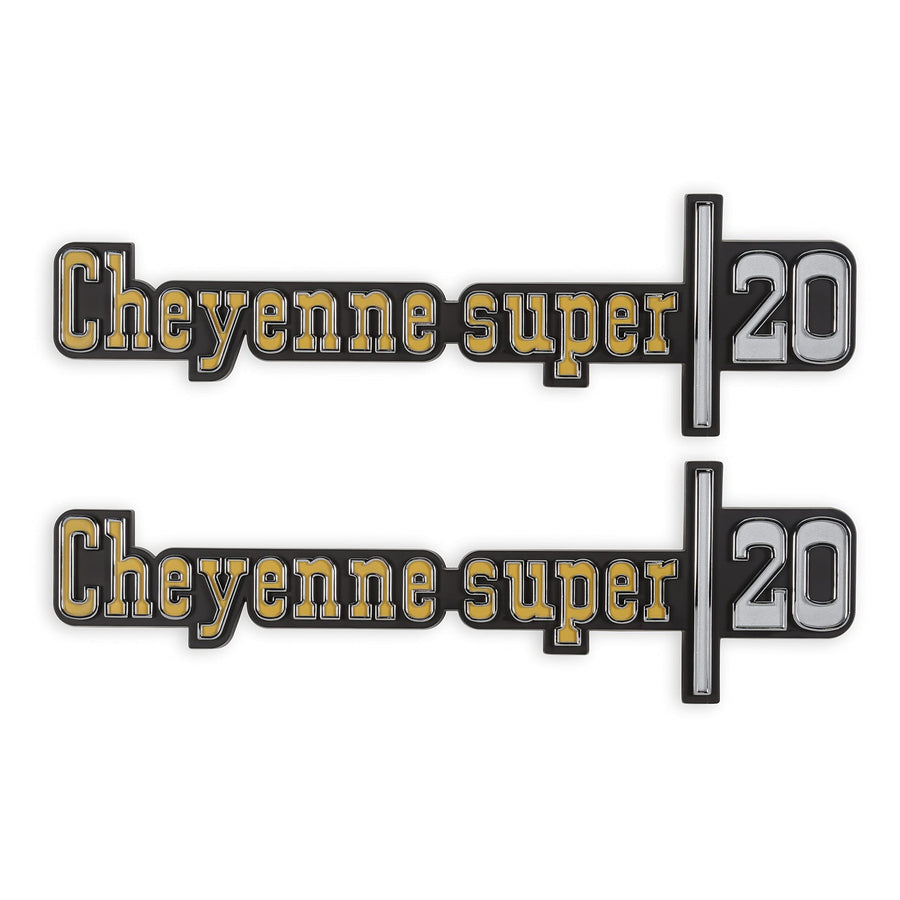 Cheyenne Super 20 Brothers Trucks 04-542 Fender Emblems