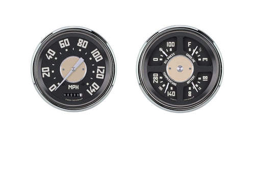 Classic Instruments CT47OE52-LS Oe Speedometer and Quad Gauge Package LS Swap Fits 1947-1953 Chevy Truck