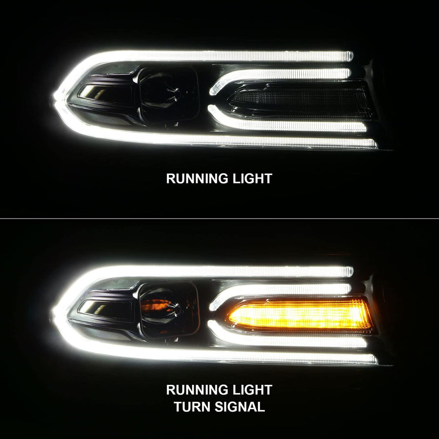 Projector Headlamps ANZO USA 121559 Fits Dodge Charger