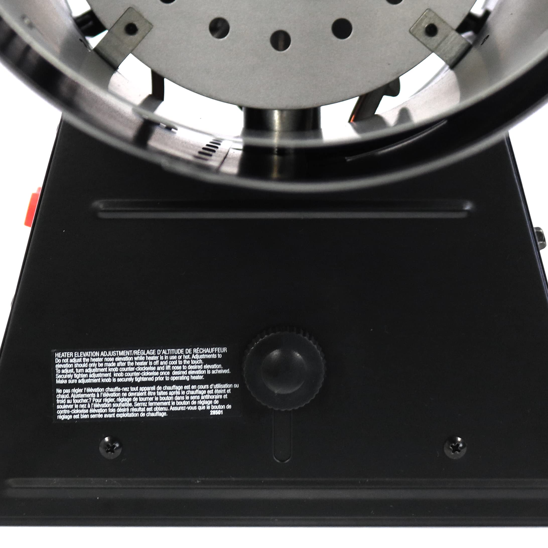 F271380 Mr. Heater MH85QFAV Forced Air Propane Heater, Black