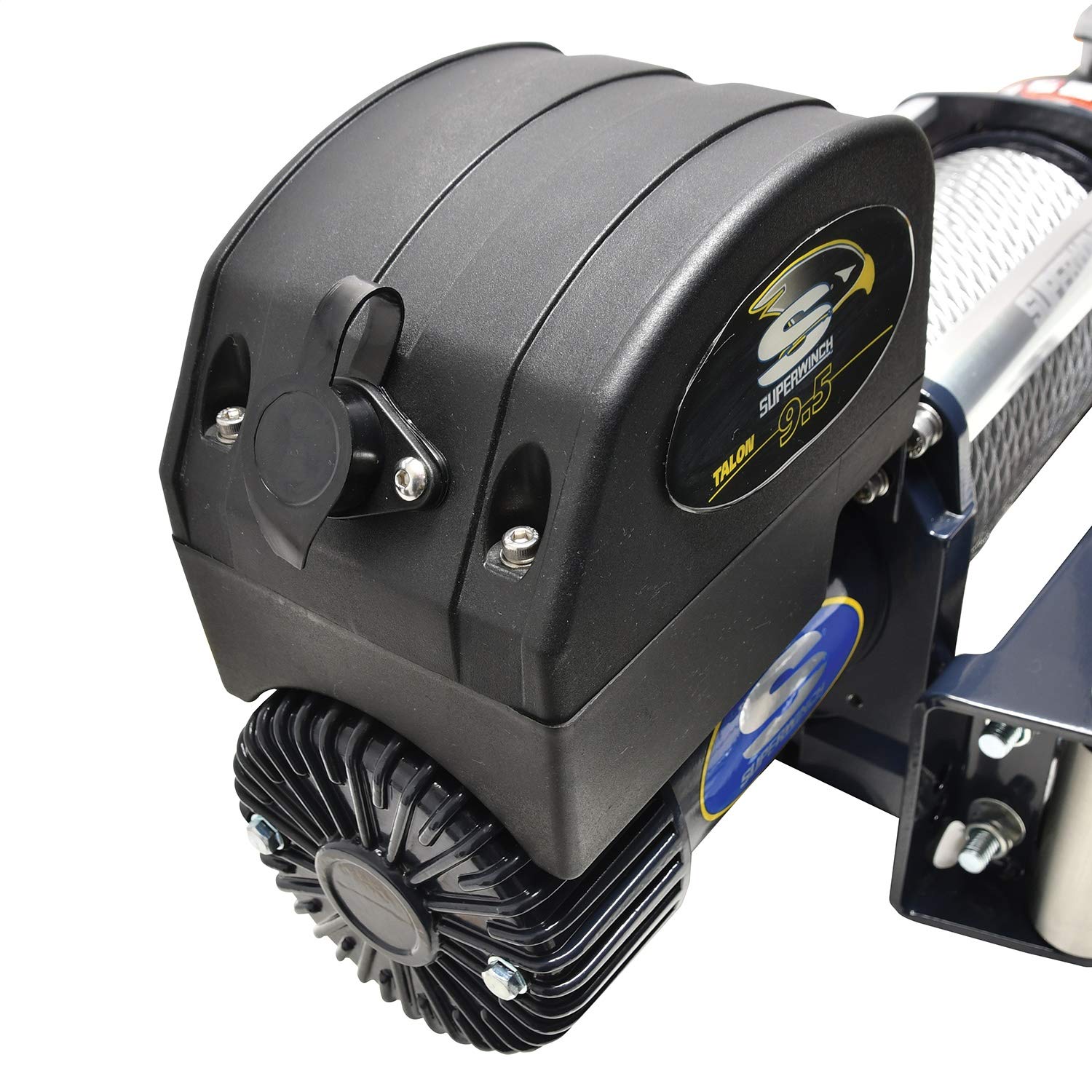 Talon 9.5 Superwinch 1695200, 12 VDC winch, 9,500 lb/4,309 kg capacity with roller fairlead