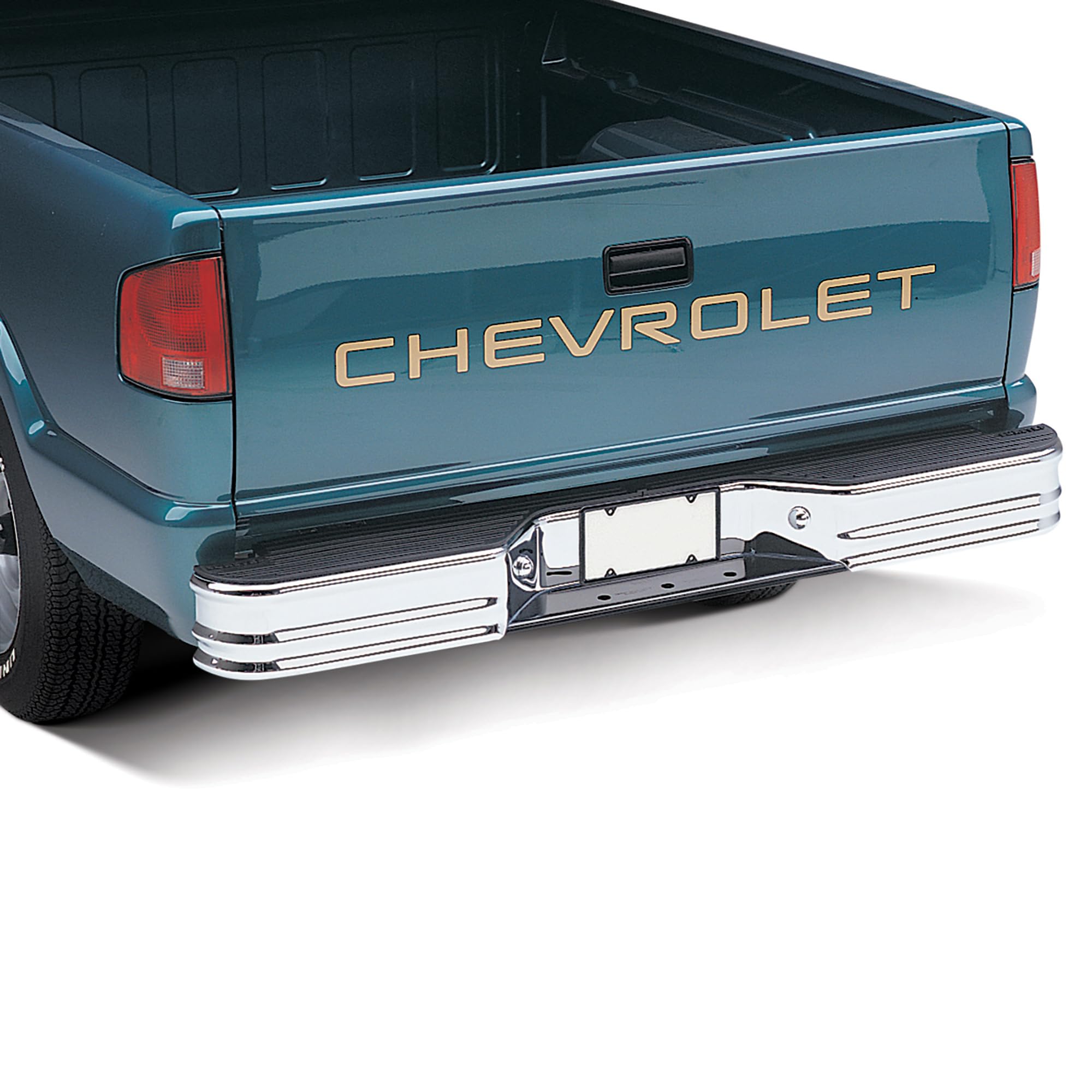 Westin SureStep 21002 Rear Bumper fits 1967-1993 Fleet Side 1973-1991 C/K Fleet Side Crew Cab 1978-1985 Ram Charger 1978-1996 Bronco 1997-1998 F250 F350 HD Style Side (Exc F250LD)