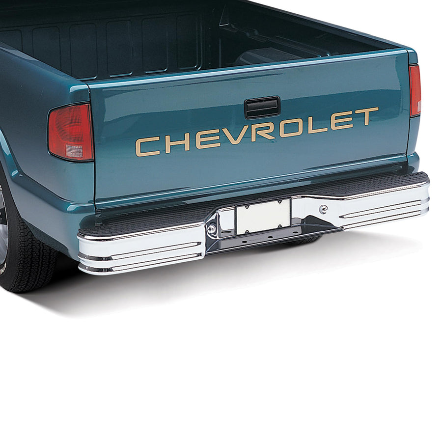 Westin SureStep 21002 Rear Bumper fits 1967-1993 Fleet Side 1973-1991 C/K Fleet Side Crew Cab 1978-1985 Ram Charger 1978-1996 Bronco 1997-1998 F250 F350 HD Style Side (Exc F250LD)