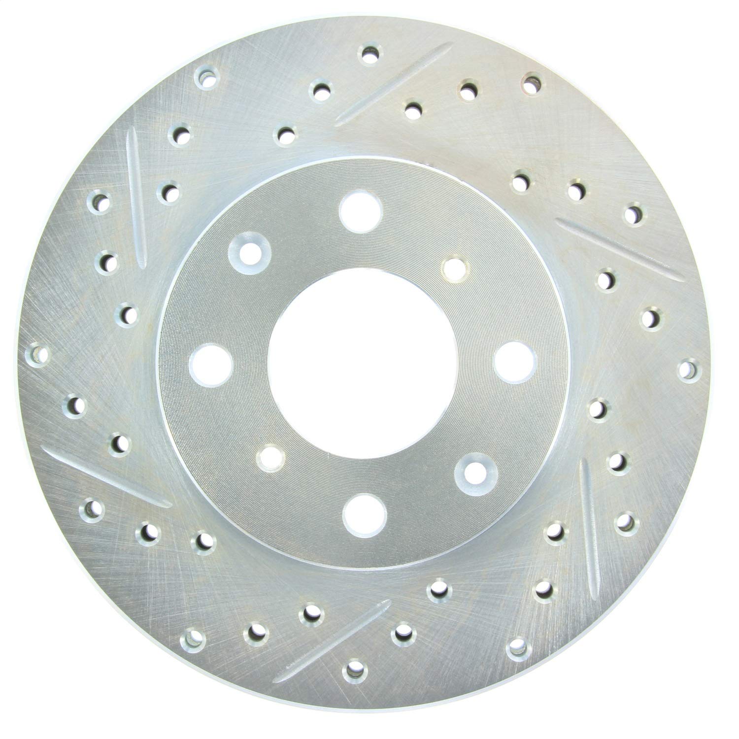 StopTech 227.40023R Brake Rotor Select Sport Drilled and Slotted; Front Right