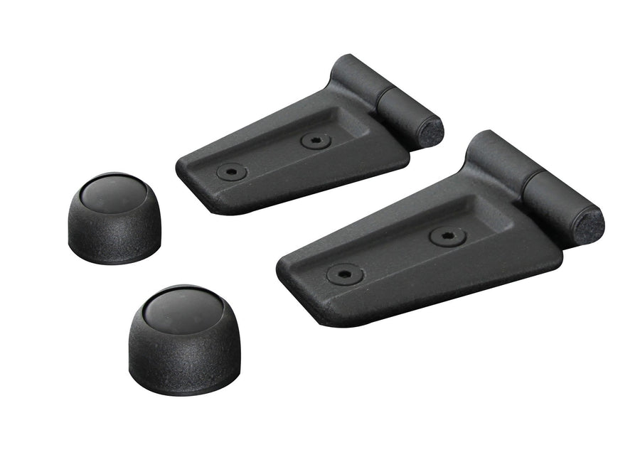 COMPLETE SmittyBilt HOOD KIT BLK - SB7680