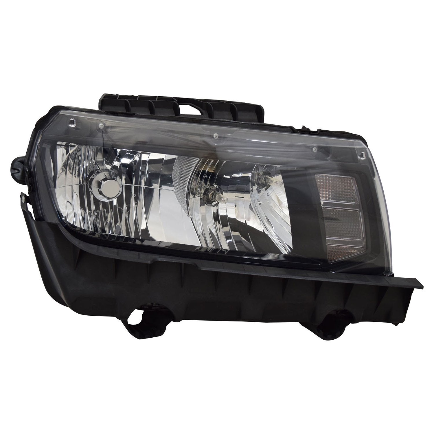 Right TYC Headlight Assembly Compatible with 2014-2015 Chevrolet Camaro
